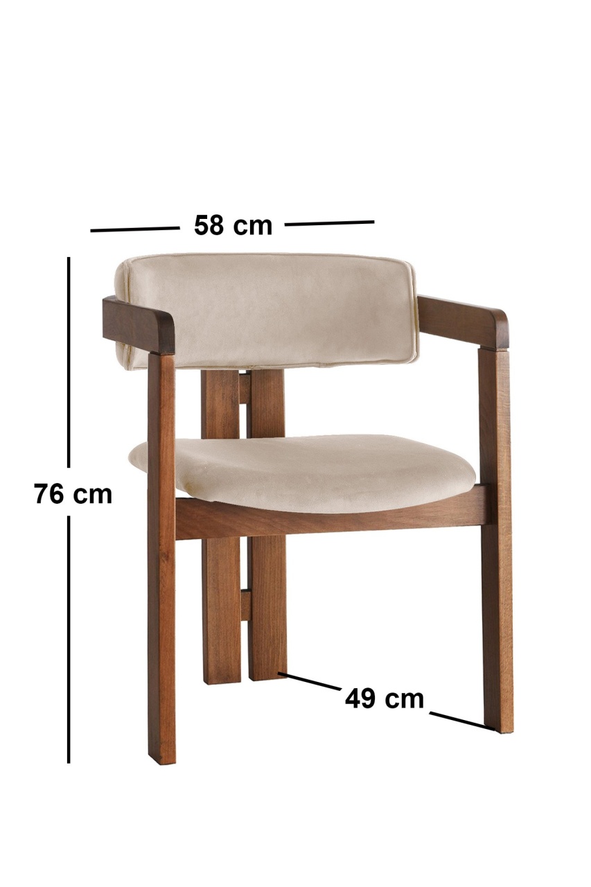 Scaun Model CO - 013, Natural