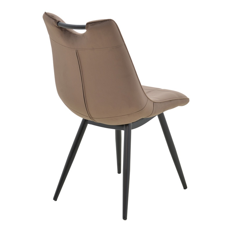 Scaun Model Nely, Maro/Negru, 47x61x85 cm - 1 | YEO