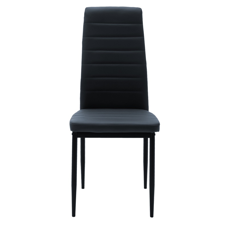 Scaun Model Parker, Gri inchis/Negru, 42x48x98 cm - 3 | YEO