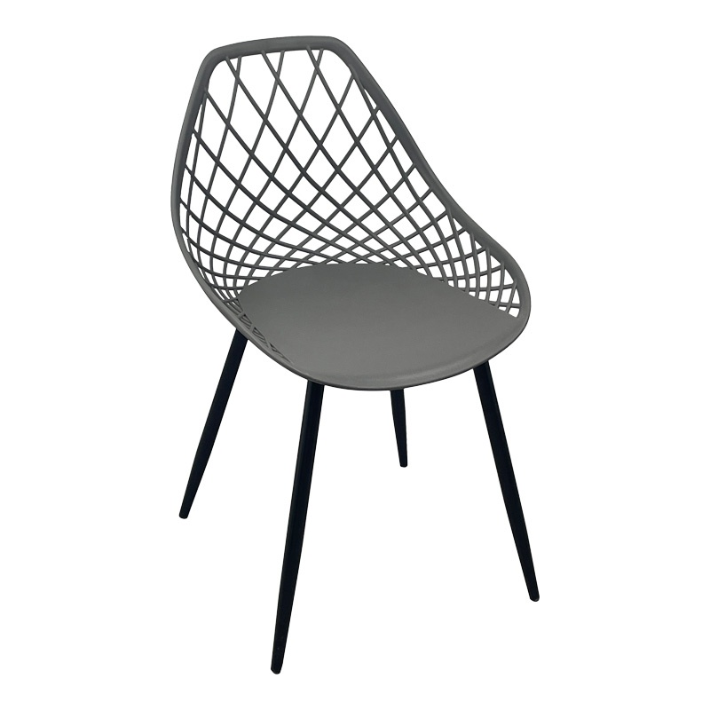 Scaun Model Suan, Cappuccino/Negru, 56x49x82 cm