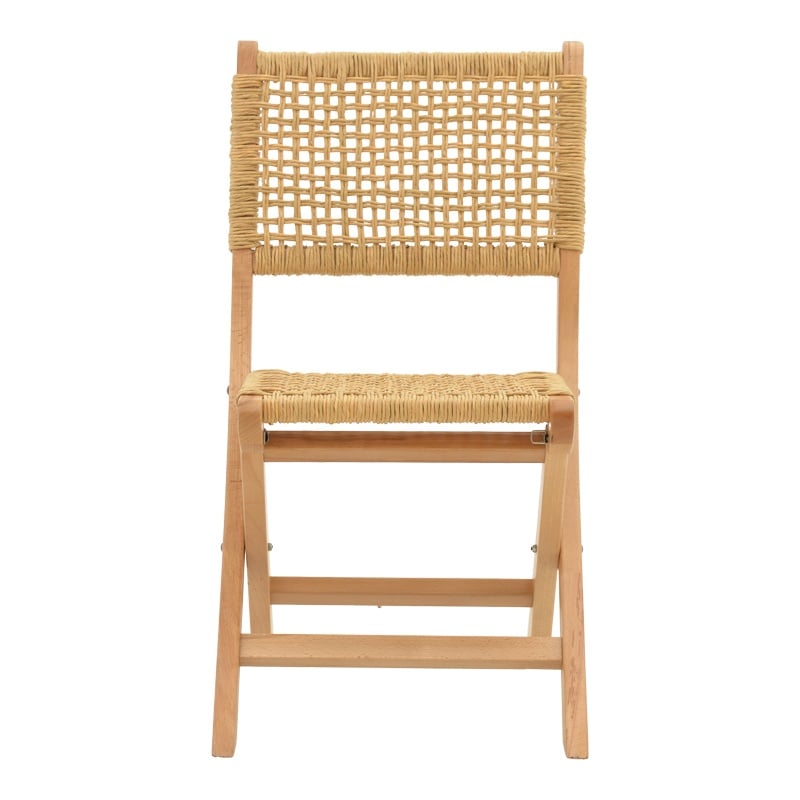 Scaun Model Xianju, Natur, 47x58x85 cm - 3 | YEO