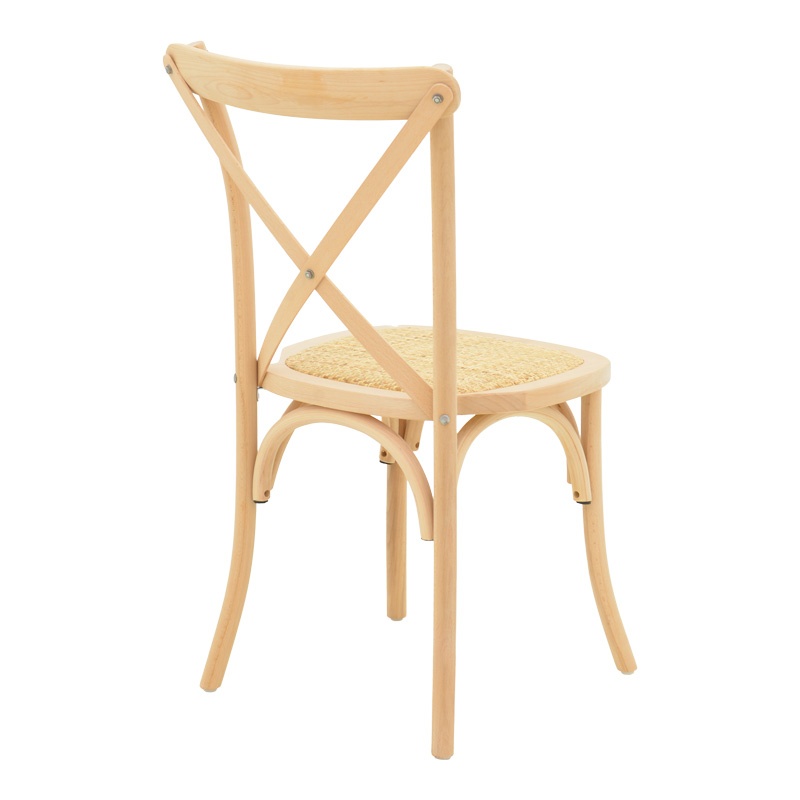 Scaun stivuibil Dylon, natural, 48x52x89 cm - 3