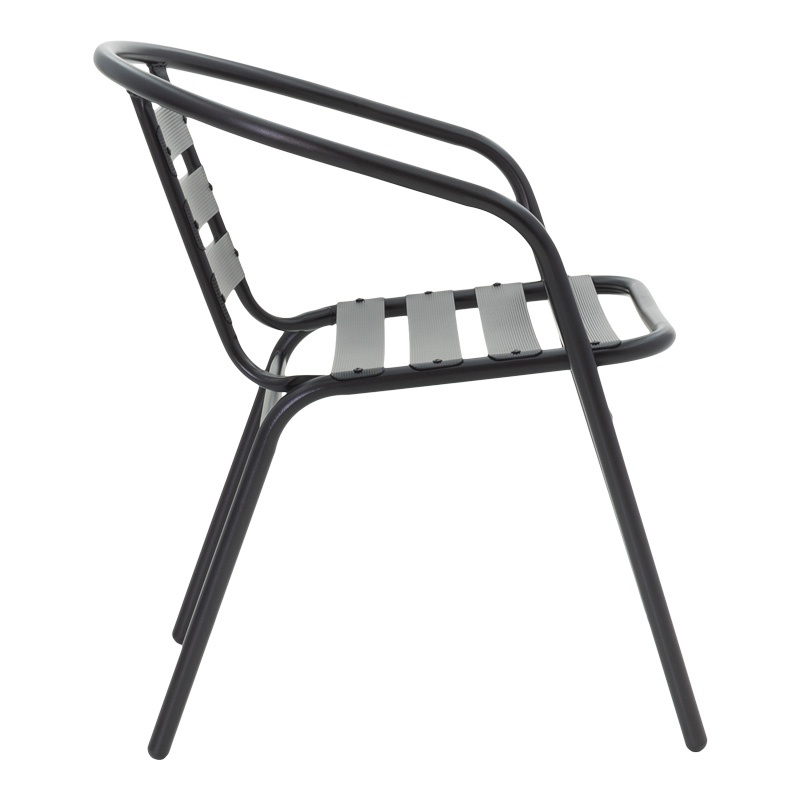 Set masă și scaune de exterior, 3 Piese, Model , Negru - 3 | YEO