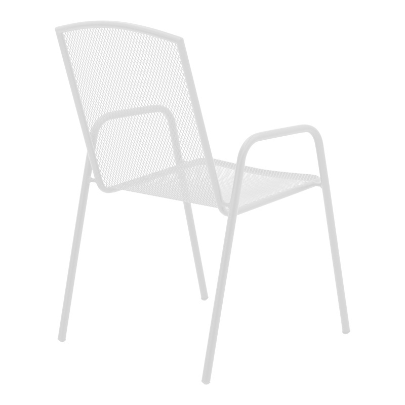 Set masă și scaune de exterior, 3 Piese, Model Vergo-Pomedon, Alb - 2 | YEO
