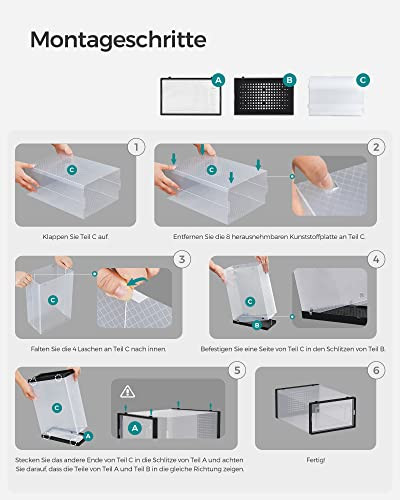 Suport pantofi Model Liliana, Negru, 35.0 x 25.2 x 19.0 cm