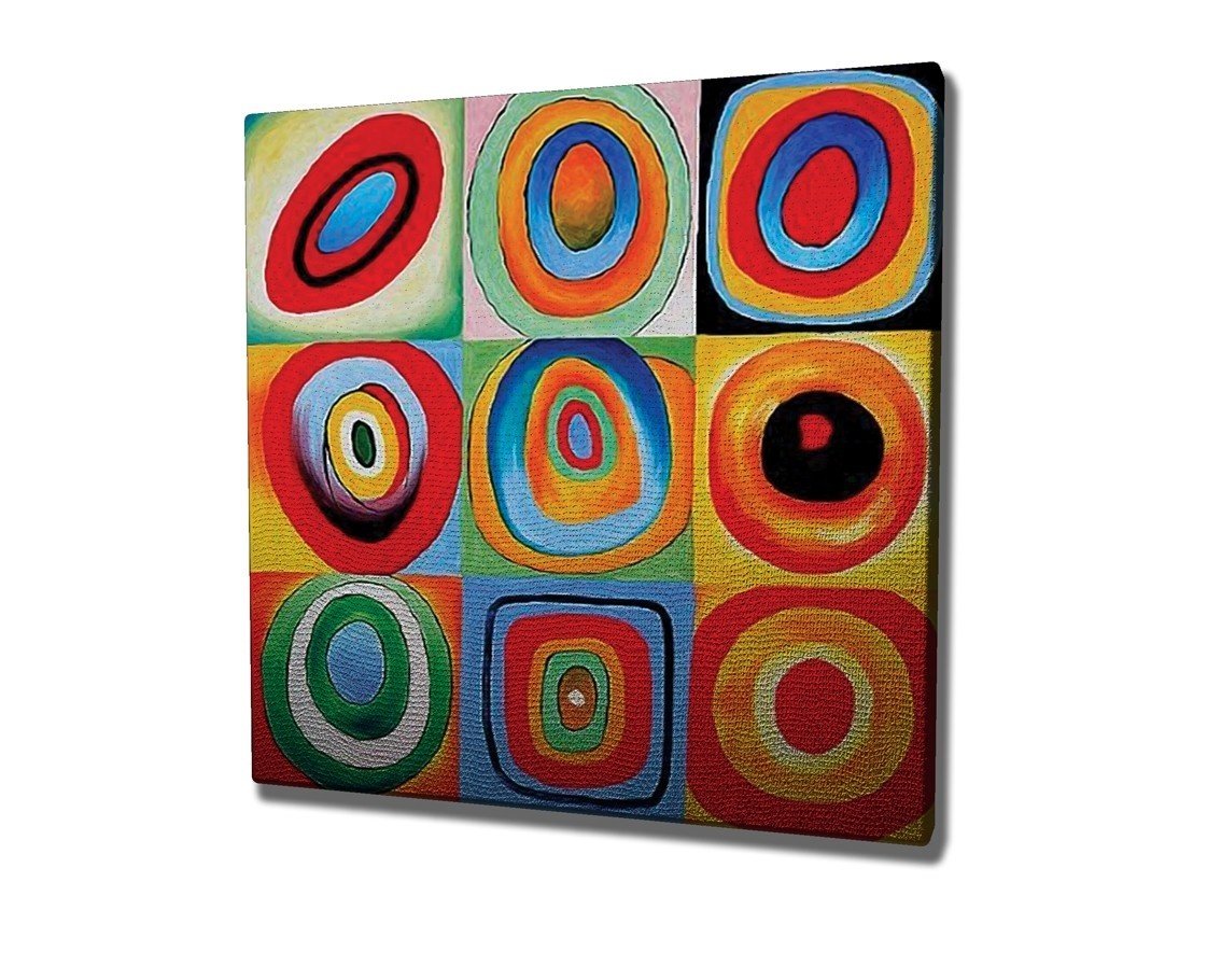 Tablou KC263 Multicolor 45x45 cm