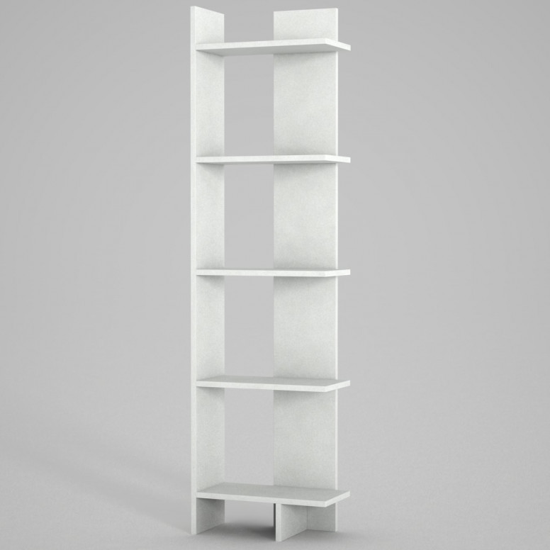 Biblioteca Salvador, Model Perla, Alb - 2 | YEO