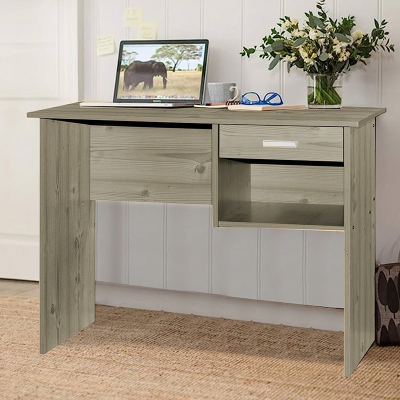Birou cu Sertare Pako World, model Michael, 88x72x45 cm, Stejar Sonoma - 1 | YEO