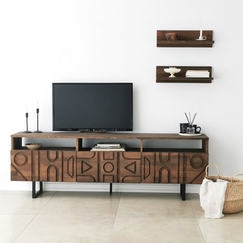 Comoda TV Aristo - Walnut - 3 | YEO