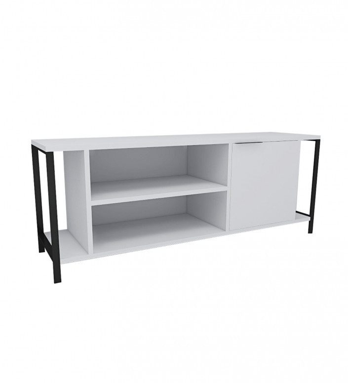 Comoda TV Salvador, Model Bond, 120x54x30 cm, Alb - 3 | YEO