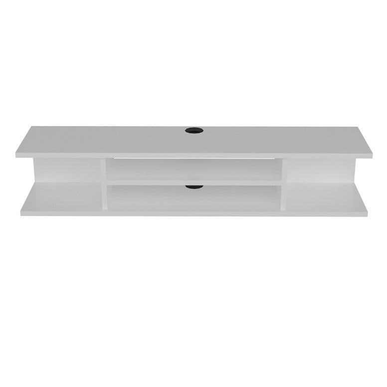 Comoda TV Salvador, Model Pivot, 120x23x29.5 cm, Alb - 4 | YEO