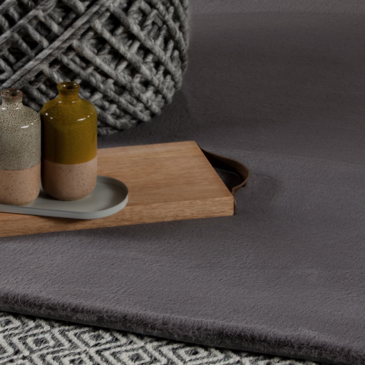 Covor Cha Cha Gri 160x230 cm - 5 | YEO