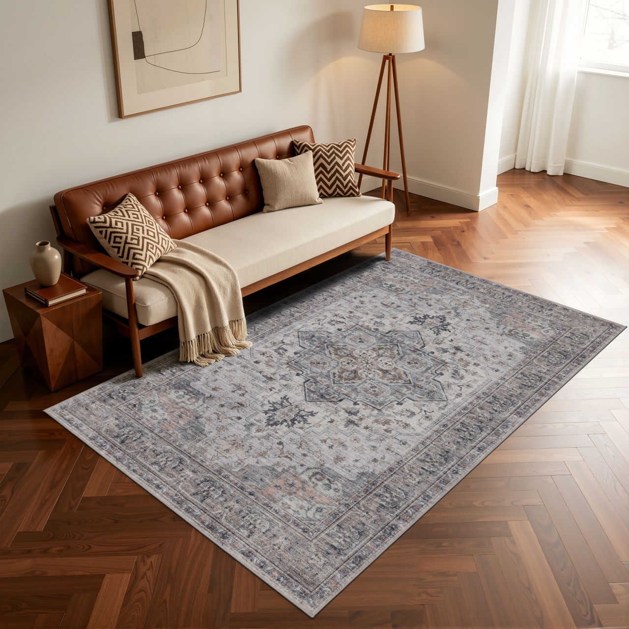 Covor Inka V4 Bej, 140 x 200 cm