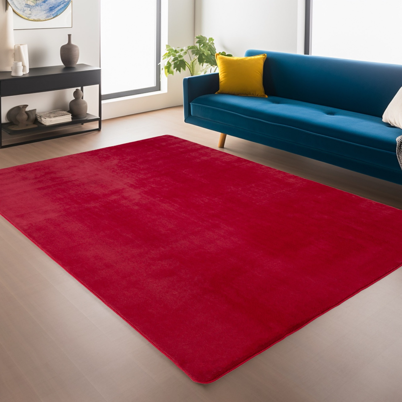 Covor Joy Rosu, 160 x 220cm