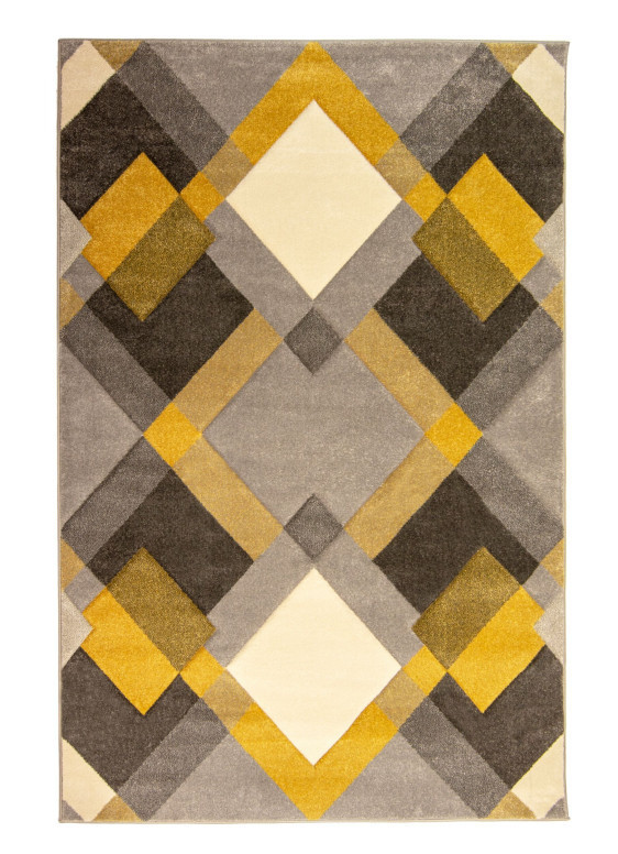 Covor Nimbus Gri/Galben Ochre 160X230 cm, Flair Rugs - 1 | YEO