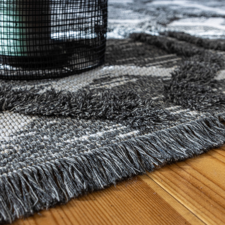 Covor Nomad Gri 200x290 cm - 3 | YEO