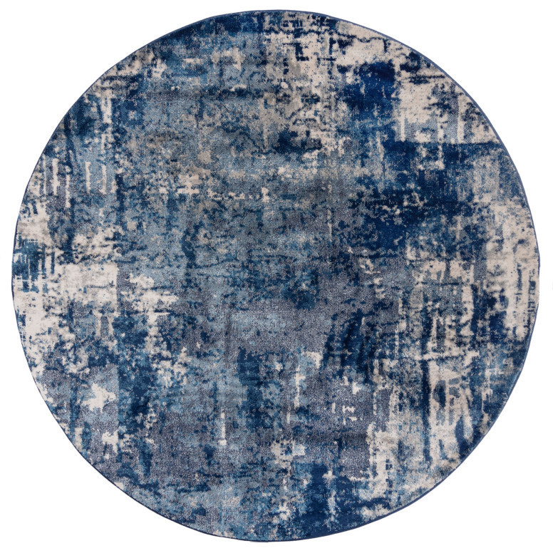 Covor Wonderlust Bleumarin 160X160 cm, rotund, Flair Rugs - 1 | YEO