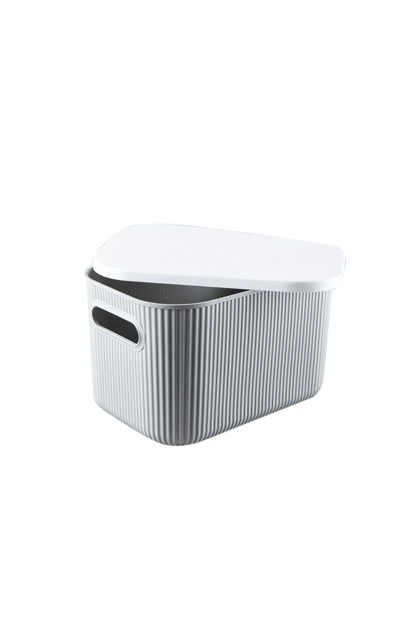 Cutie de depozitare LVA Gri 27x16.5x18.7 cm - 2 | YEO