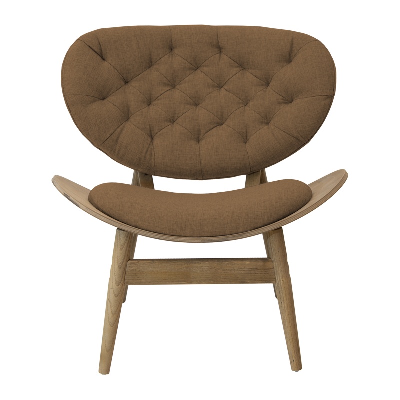Fotoliu Model Udalle, Maro/Nuc, 77x70x82 cm - 4 | YEO