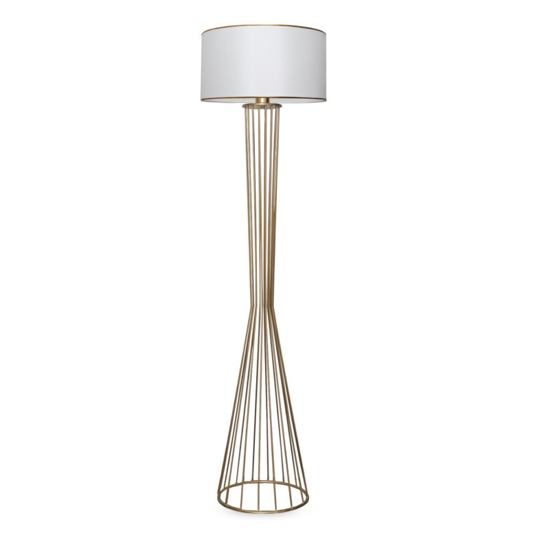 Lampadar AYD-3077 Alb Auriu - 1 | YEO