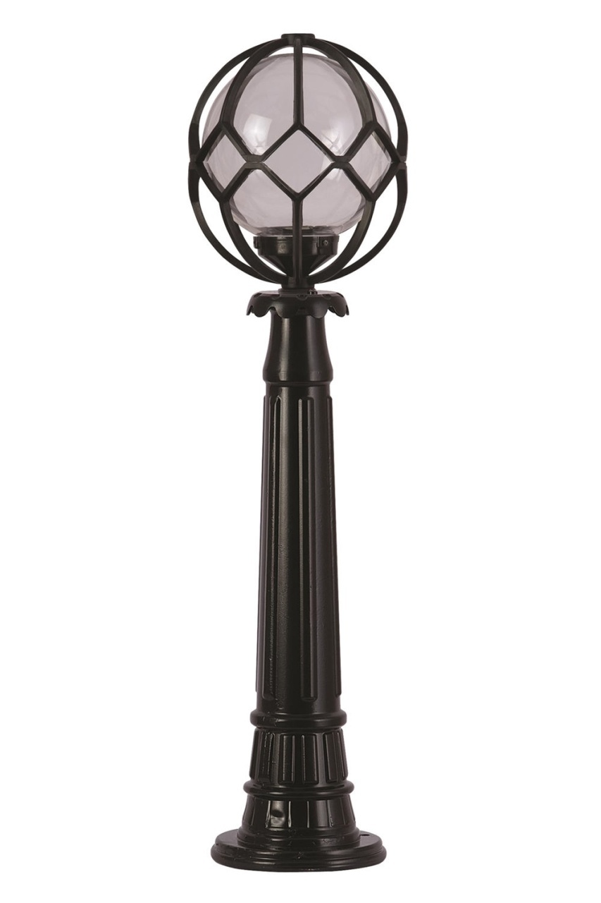 Lampadar de exterior Baraka Negru 110x35 cm