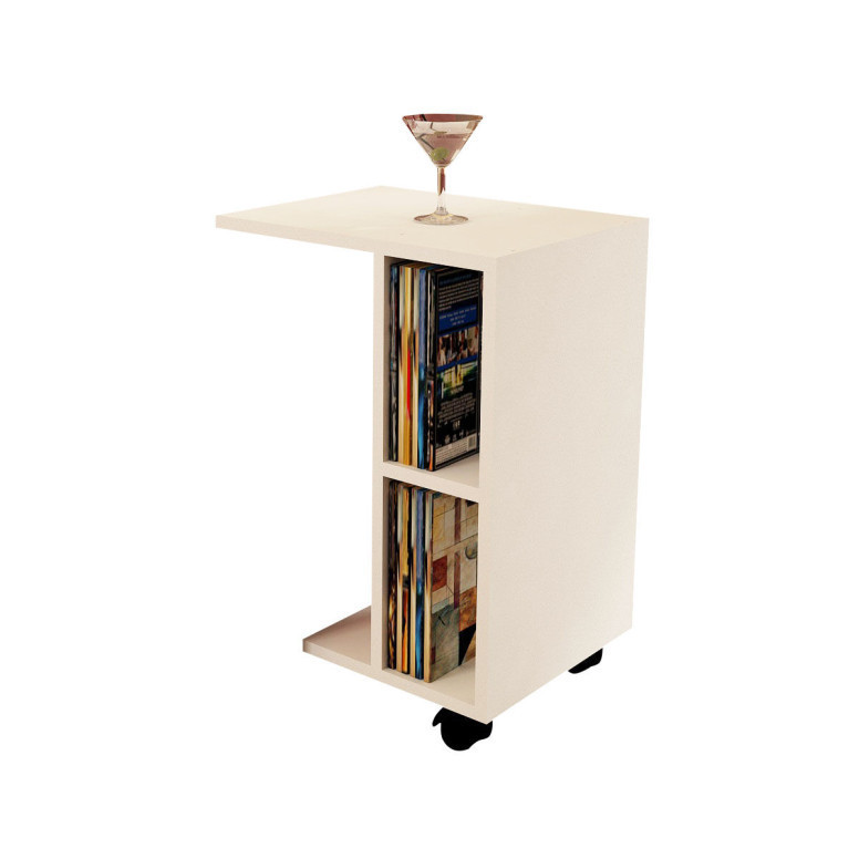 Masuta Auxiliara Model Justice, 45x35x65 cm, Alb - 2 | YEO