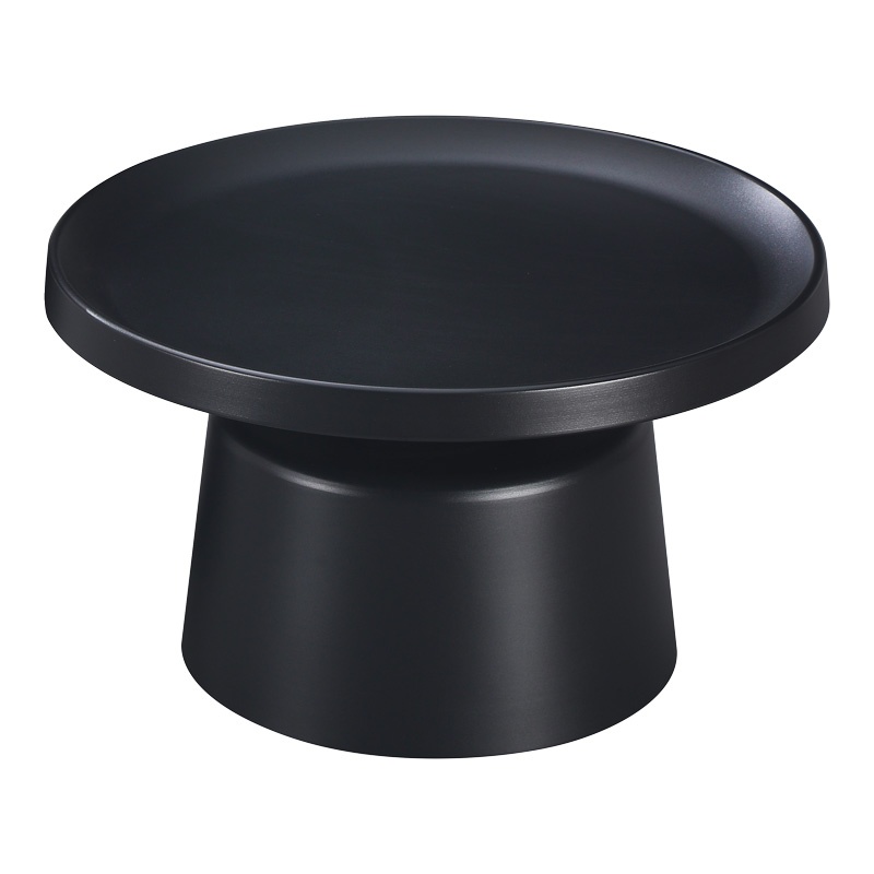Masuta de Cafea Model Ginoze, Negru, D70x38 cm - 1 | YEO
