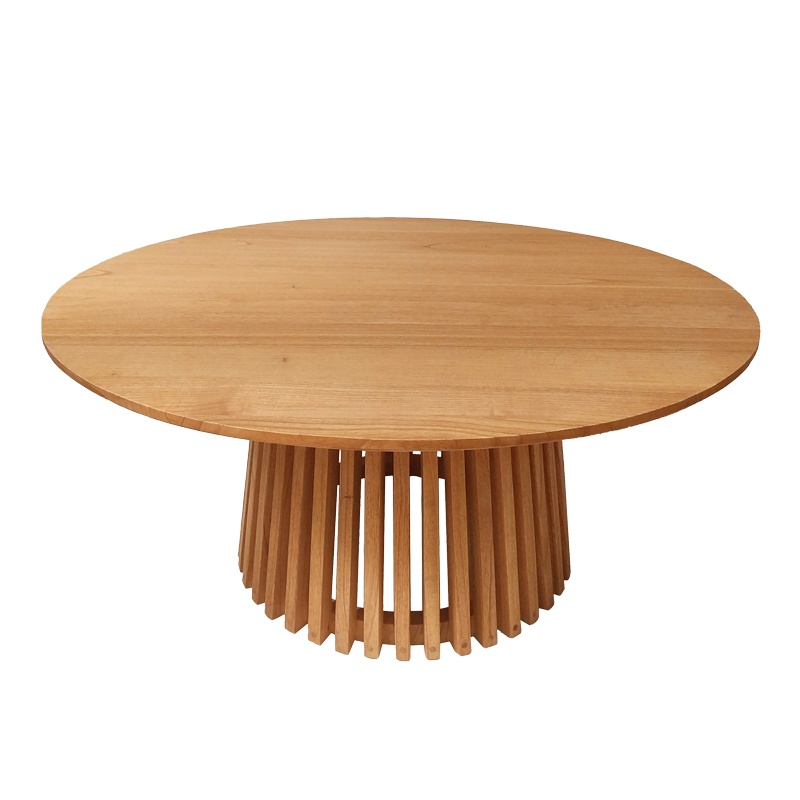 Masuta de Cafea Model Kenda, Natur, D100x45 cm