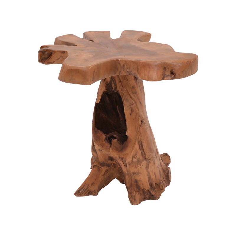 Masuta de Cafea Model Mushile, Natur, 30x35x45 cm
