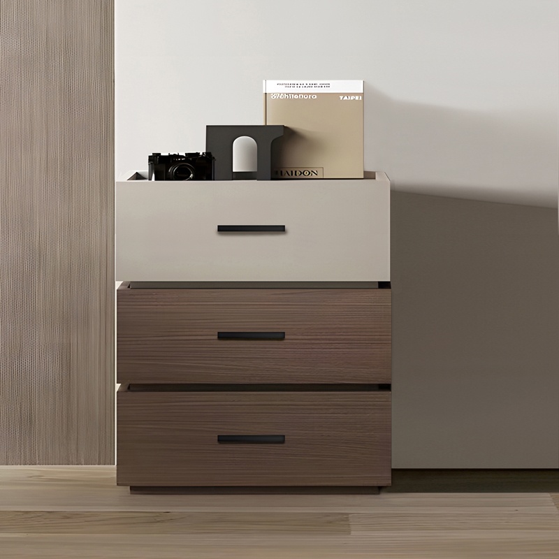 Noptiera Model Sonlen, Nuc/Bej, 60x40x66 cm - 1 | YEO
