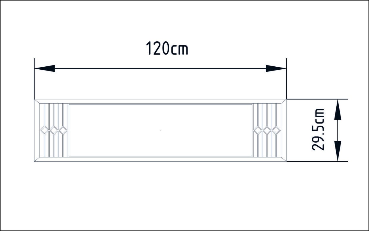 Oglinda Frida Console - Alb