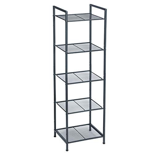 Raft, Songmics, Negru, 38x30x129.5 cm - 1 | YEO
