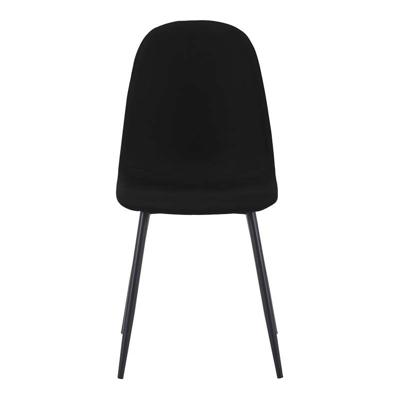 Scaun Bella, negru, 43.5x52x89 cm - 4