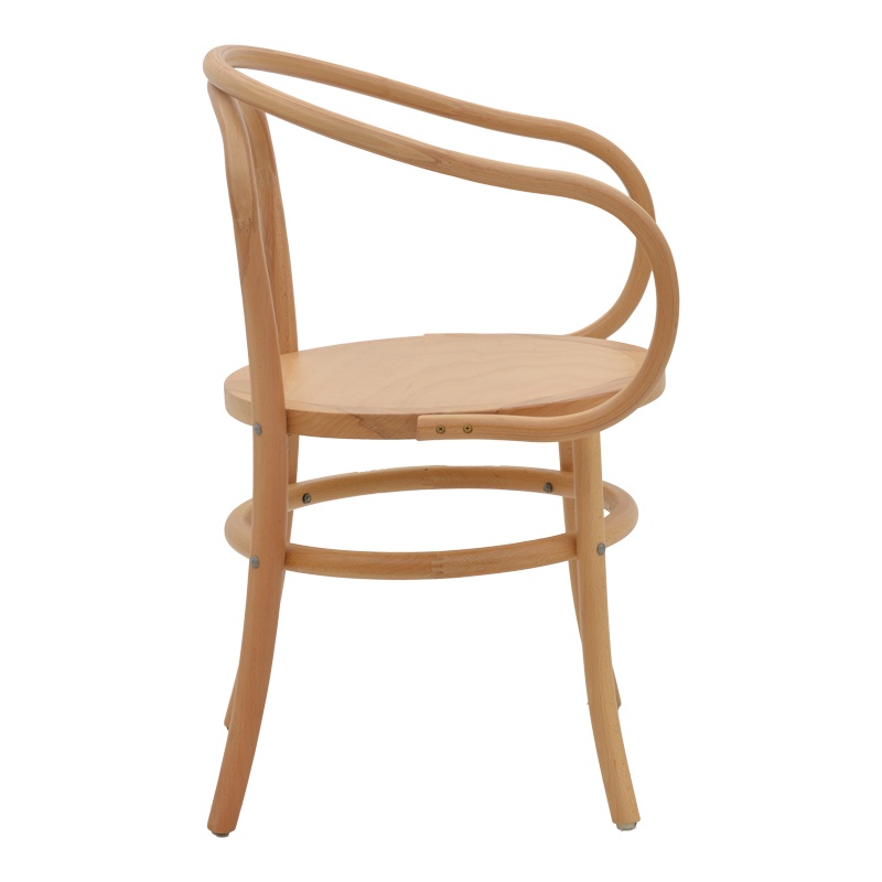 Scaun cu Brate Model Verfie, Natur, 55x50x83 cm - 2 | YEO