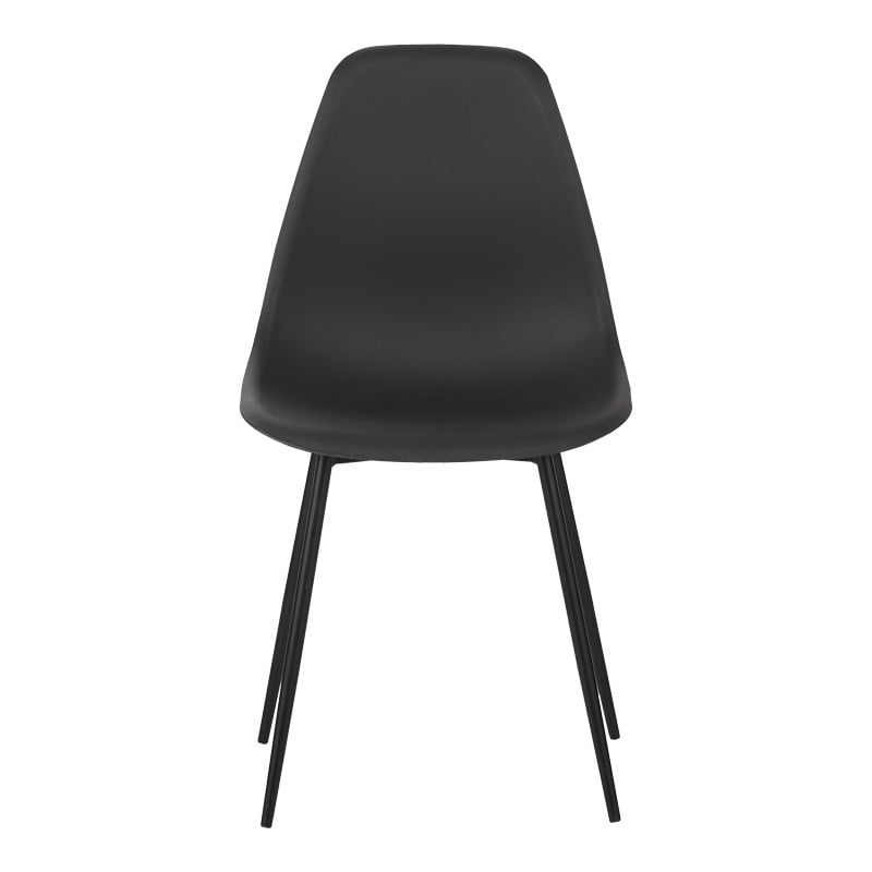 Scaun Model Ballen, Negru, 41.5x53x84.5 cm - 3 | YEO