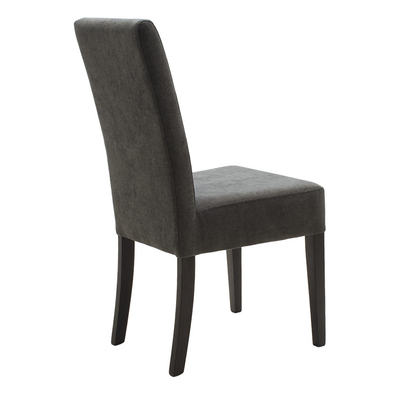 Scaun Model Ditta, Gri inchis/Wenge, 45x58x96 cm - 2 | YEO