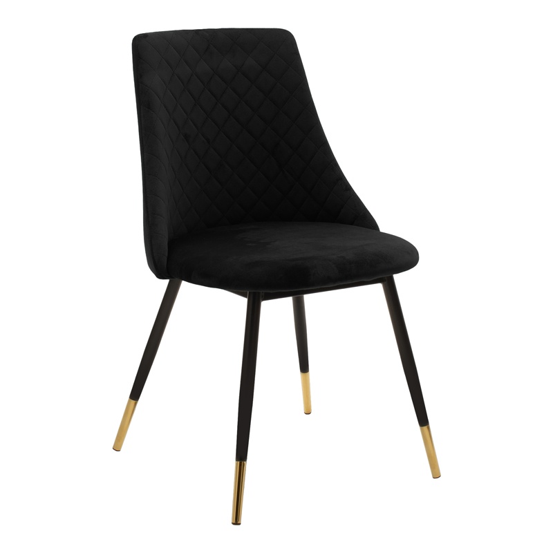 Scaun Model Giselle, Negru, 51x52x82 cm