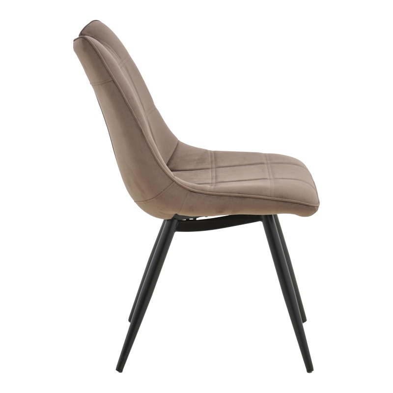 Scaun Model Nely, Maro/Negru, 47x61x85 cm - 2 | YEO