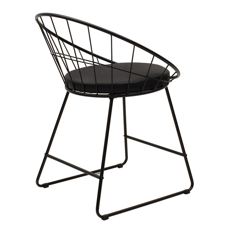 Scaun Model Seth, Negru, 58x50x71 cm - 1 | YEO