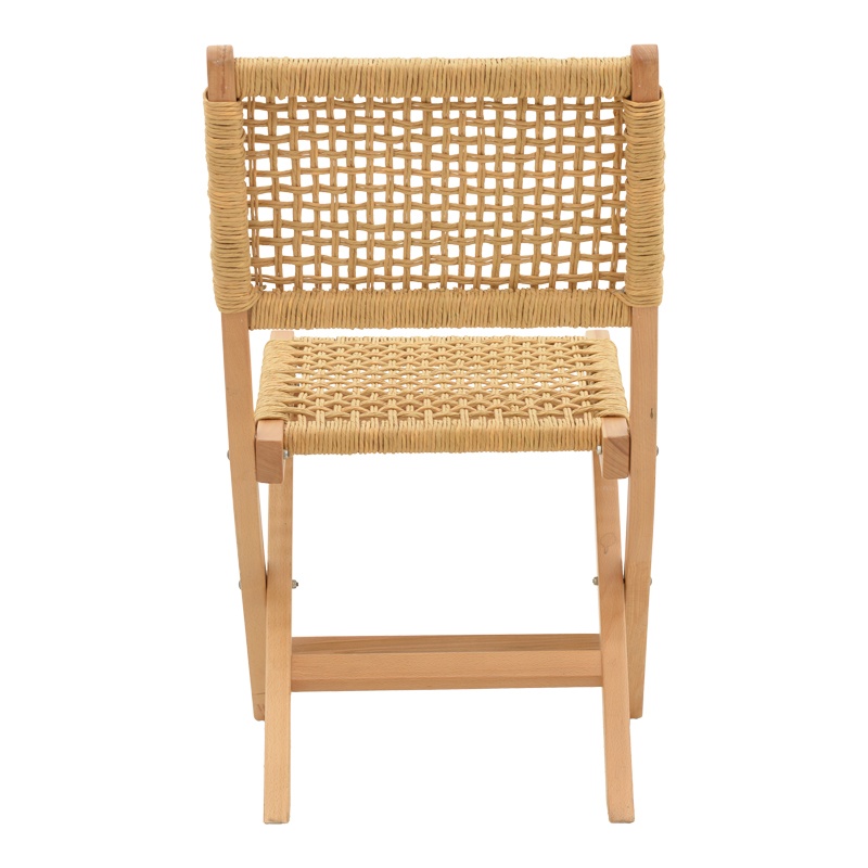 Scaun Model Xianju, Natur, 47x58x85 cm - 4 | YEO