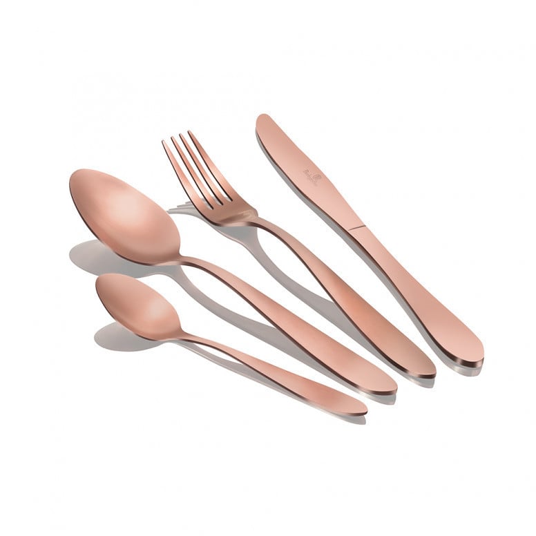 Set 24 tacamuri Satin Rose Gold - 2 | YEO