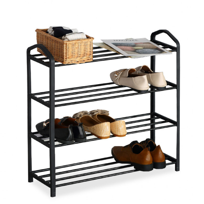 Suport pantofi Model Moses, Negru, 62x20x62 cm