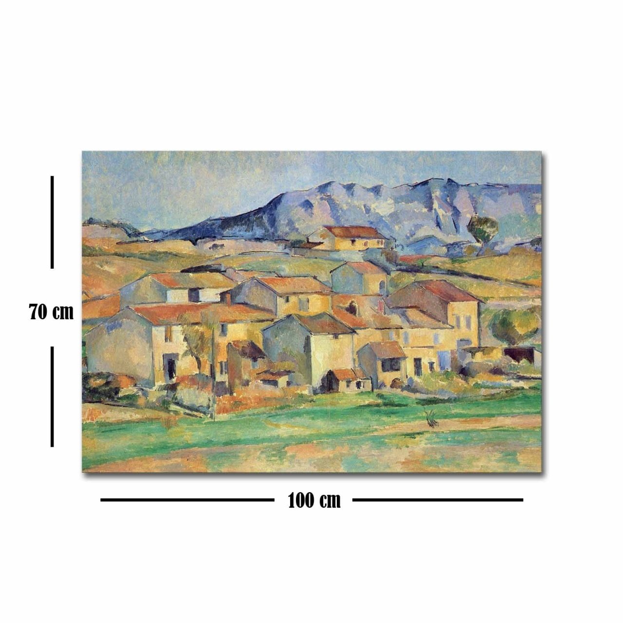 Tablou Ars Nova Multicolor 70x100x3 cm