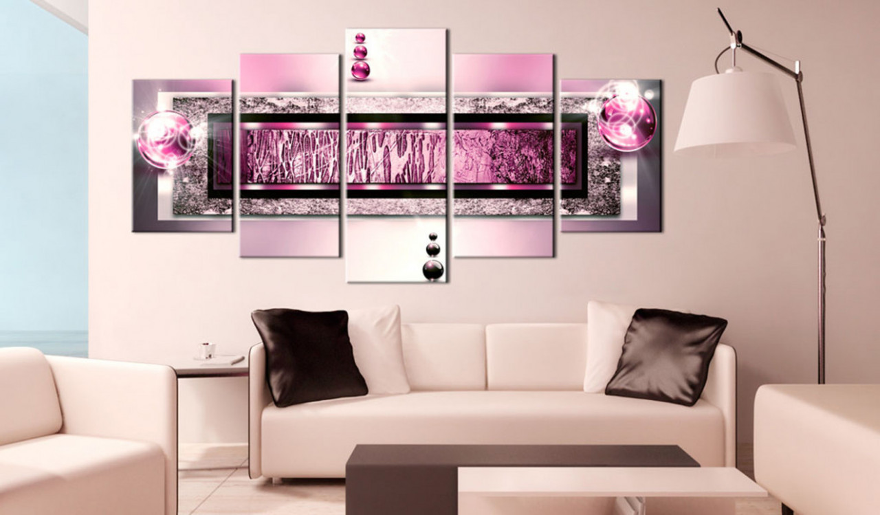 Tablou - Cyclamen dream 200x100 cm - 1 | YEO