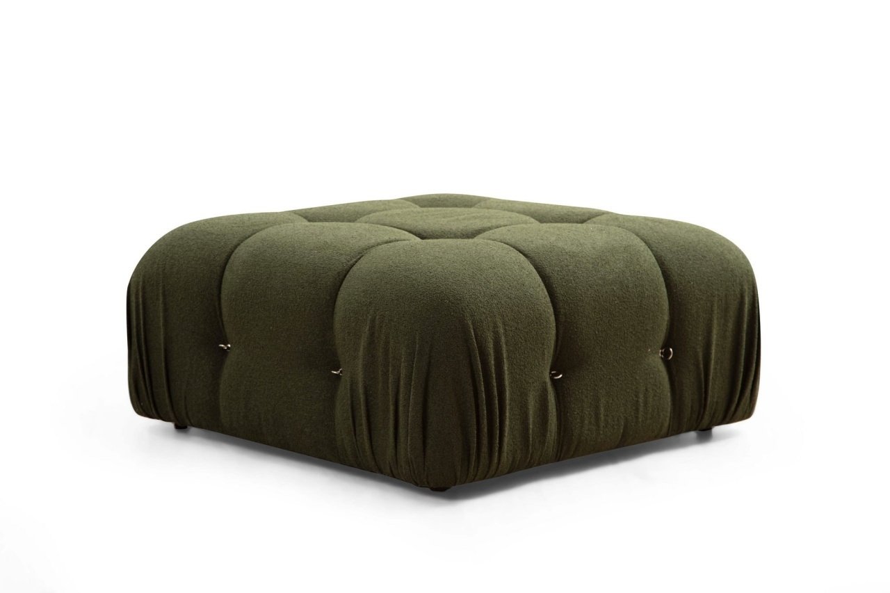 Canapea modulara Bubble Verde 95x95x45 cm