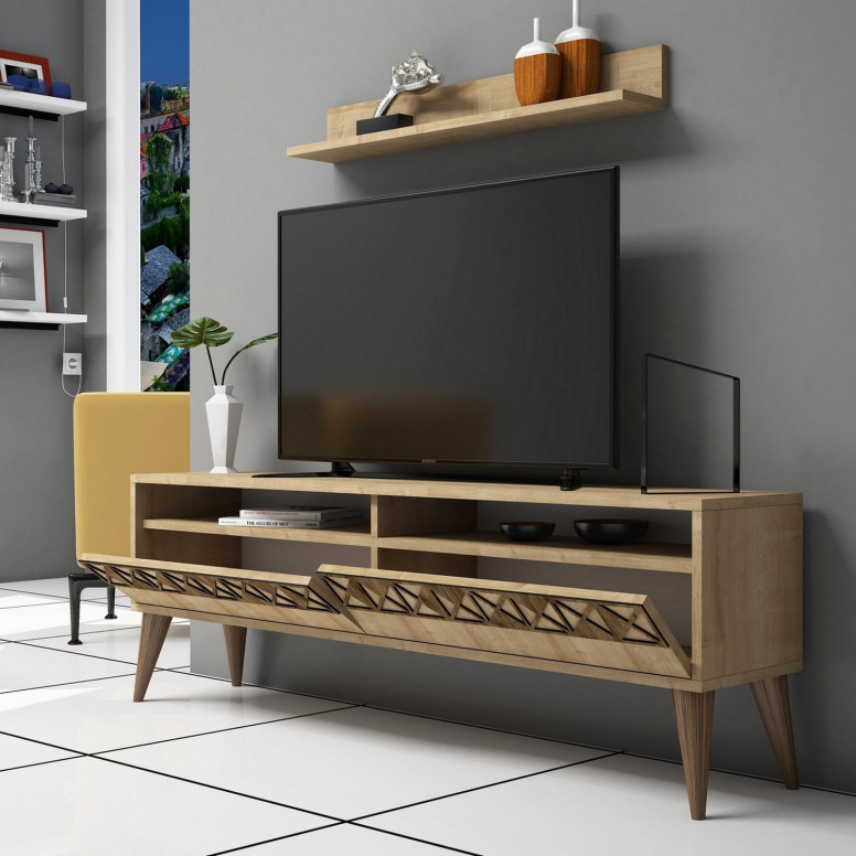 Comoda TV Line - Oak - 2 | YEO