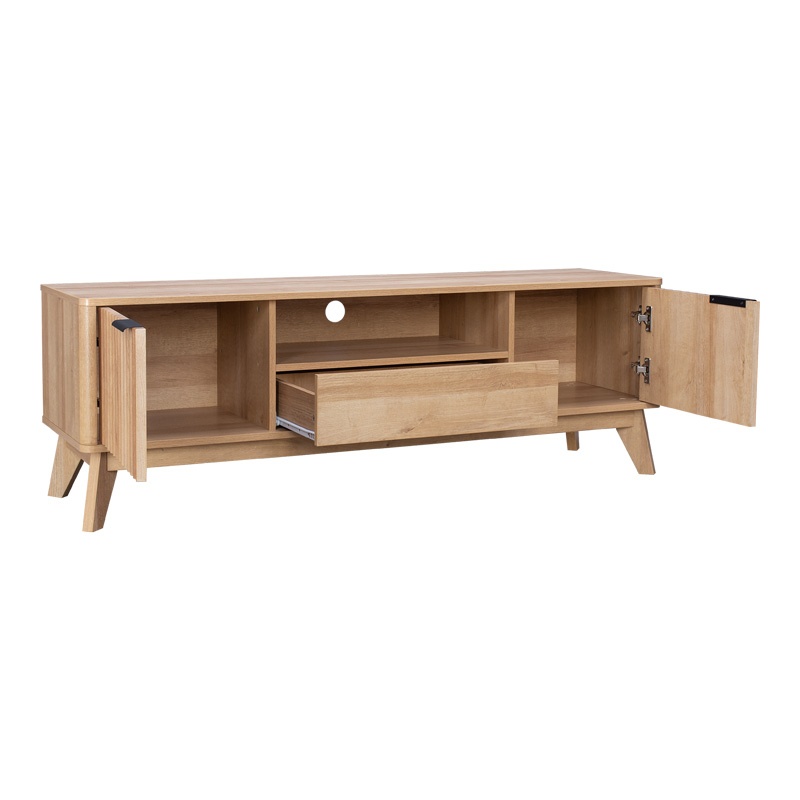 Comodă TV Model Hamea, Natur, 145x39.5x49 cm - 3 | YEO