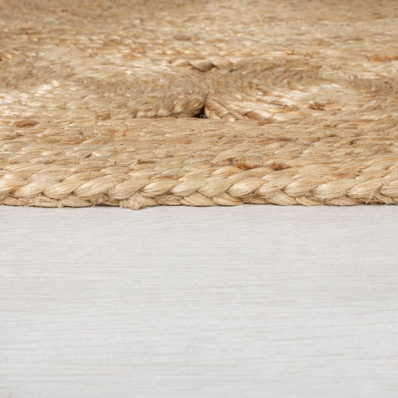 Covor Arya Jute Circle Natural 150X150 cm, rotund, Flair Rugs