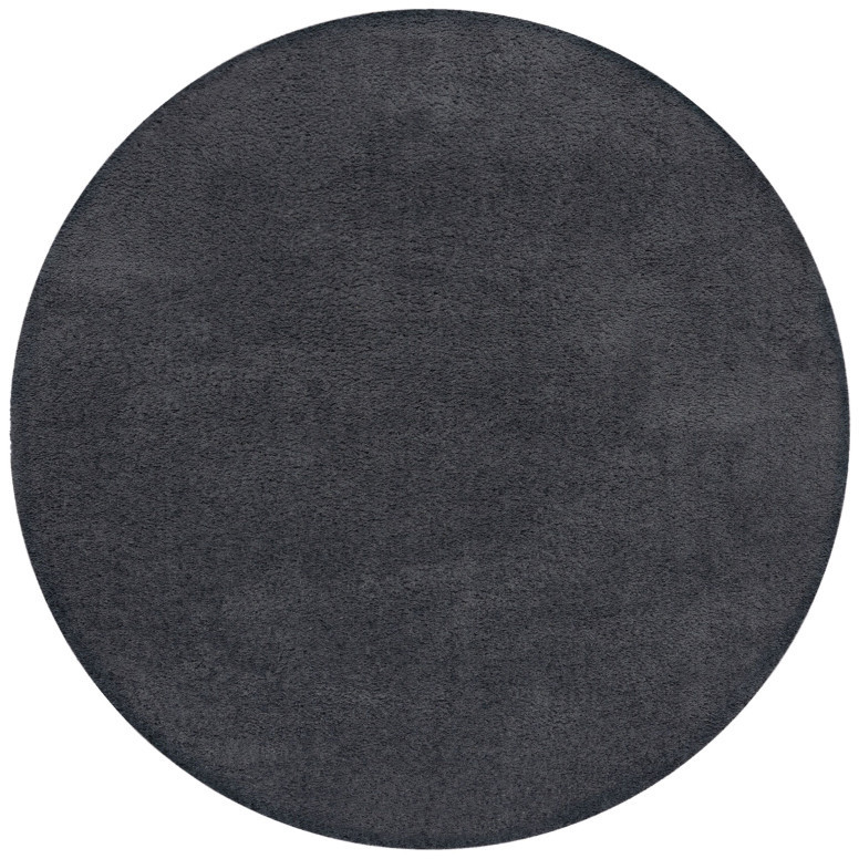 Covor Fluffy Washable Gri 133X133 cm, rotund, Flair Rugs - 1 | YEO