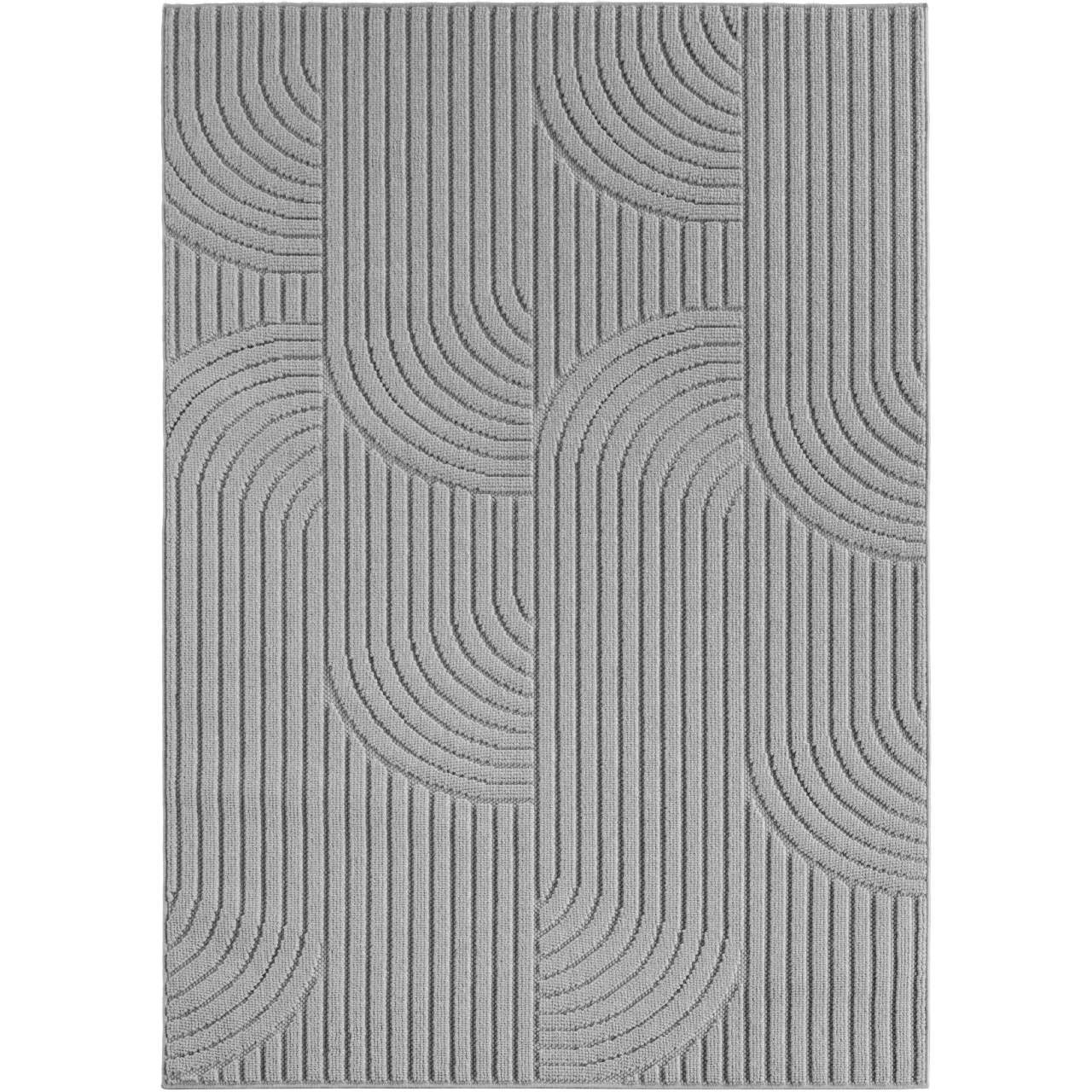 Covor Helix Argintiu V1, 120x170 cm - 2